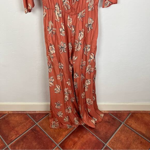 Anthropologie Corey Lynn Calter Tulip Wide-Leg Jumpsuit - Picture 9 of 12